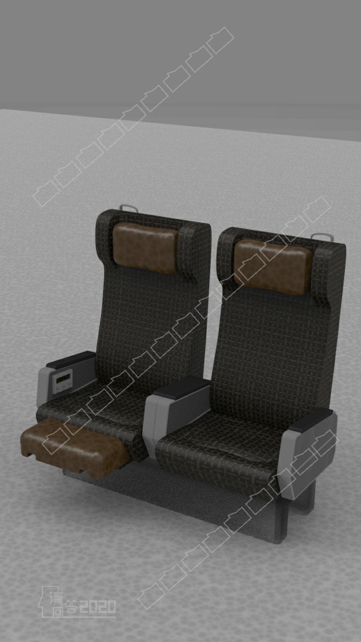 实现交互功能的高铁车厢及座椅设计与研究