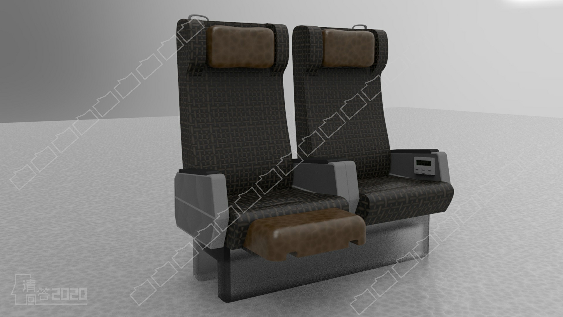 实现交互功能的高铁车厢及座椅设计与研究